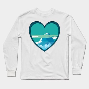 Blue Mountain Long Sleeve T-Shirt